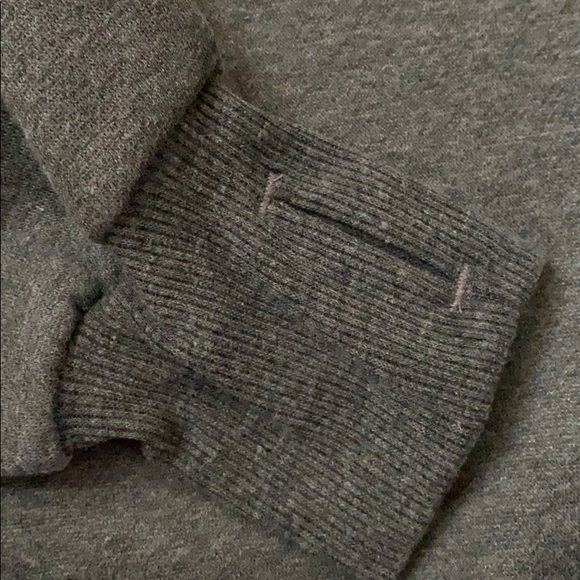 BEBE NWT charcoal gray hoodie with pocket - Picture 6 of 8